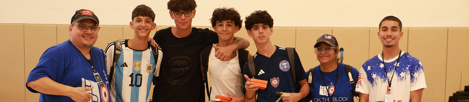 Rock the block back the school outreach group